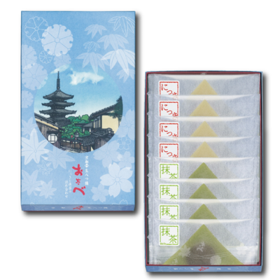にっき　抹茶まとめ売り 当ショップがおすすめする京都の人気土産♪個包装おたべ にっき・抹茶